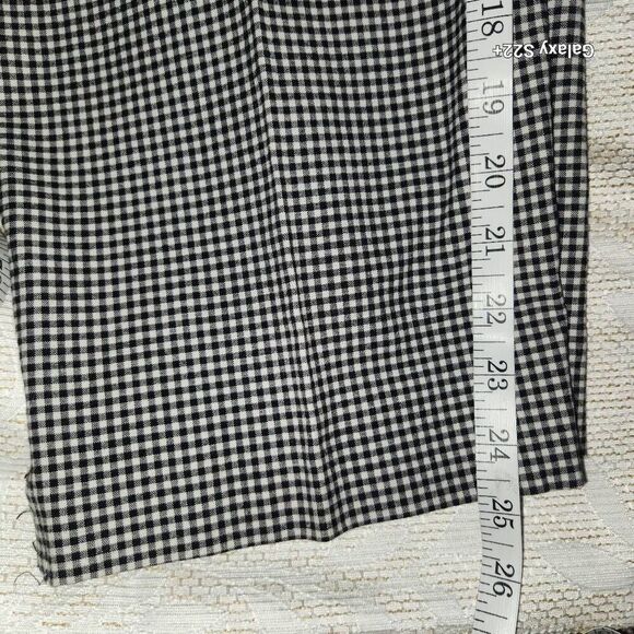 P22  Koret dress slacks, black and white check - Picture 6 of 11